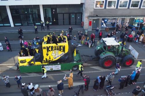 Prunkwagen Krähen