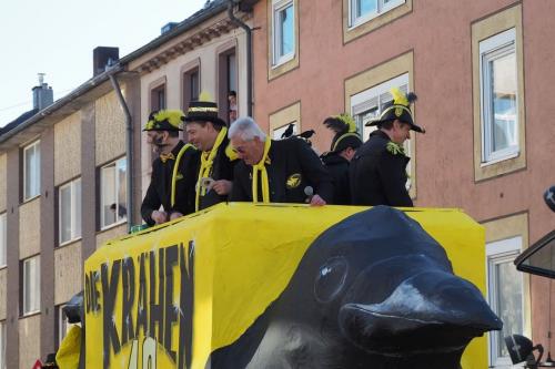 Prunkwagen Krähen